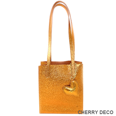 本革MSトート(メタルorange)の商品画像