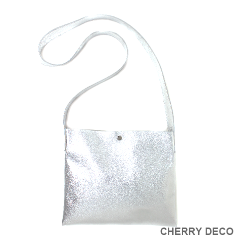 本革サコッシュ(メタルSilver)の商品画像